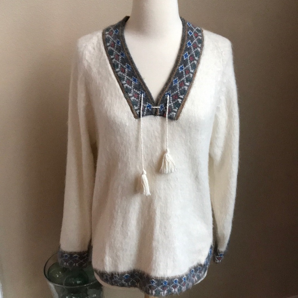 Anthropologie Mohair Sweater